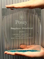Award Poseys Largest Growth in Patient Safety Fall Management 2015