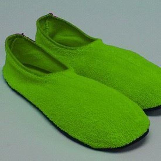 green slippers