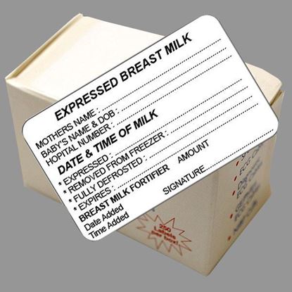 Picture of Express Breast Milk Labels (Signature)