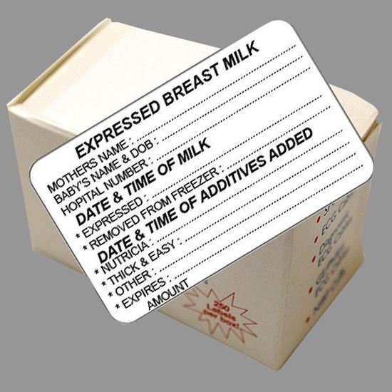 Picture of Express Breast Milk Labels (Date Added)